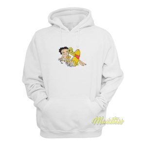Winnie The Pooh and Betty Boop Hoodie 1