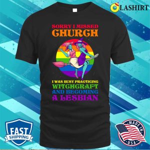 Witchcraft And Lesbian T shirt Witchcraft And Lesbian Funny Lesbian Gift T shirt 1