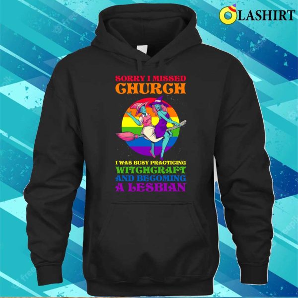 Witchcraft And Lesbian T-shirt, Witchcraft And Lesbian Funny Lesbian Gift T-shirt