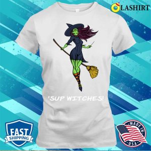 Witches Shirt Funny Vintage Sup Witches Graphic Design Shirt 1