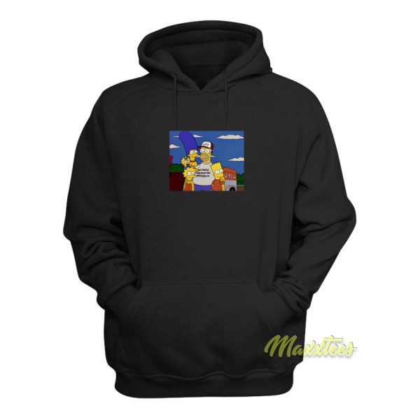 Witness Relocation Program Simpsons Hoodie