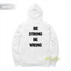 Wrong Nomeansno Hoodie