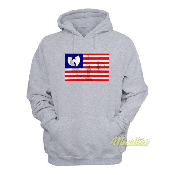 Wu Tang Clan USA Flag Hoodie