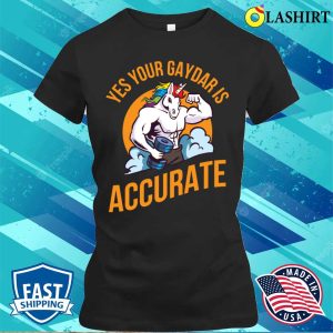 Yes Your Gaydar Is Accurate T shirt Yes Your Gaydar Is Accurate Funny Gay Gift T shirt 2