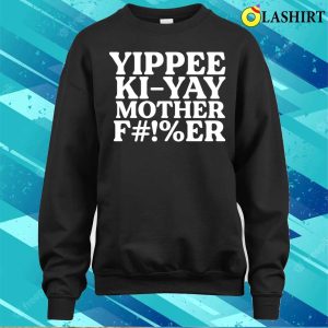 Yippee Kiyay Funny Christmas White T shirt 4