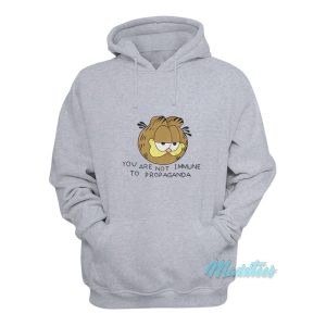 You Are Not Immune To Propaganda Garfield Hoodie 1