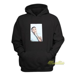 Zayn Malik White On White Photo Hoodie 1