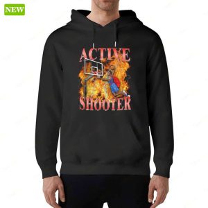 Active Shooter Vintage Hoodie 1