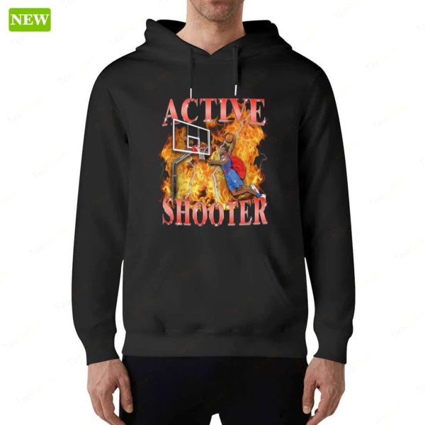 Active Shooter Vintage Long Sleeve Shirt