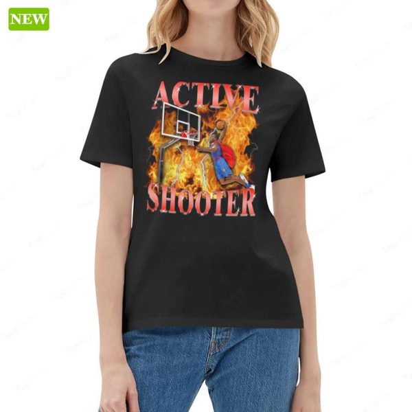 Active Shooter Vintage Long Sleeve Shirt