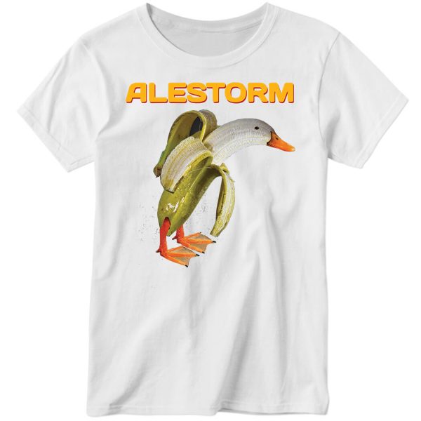 Alestorm Banana With Beak Duck Premium SS T-Shirt