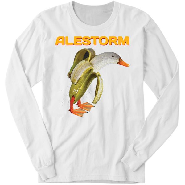 Alestorm Banana With Beak Duck Premium SS T-Shirt