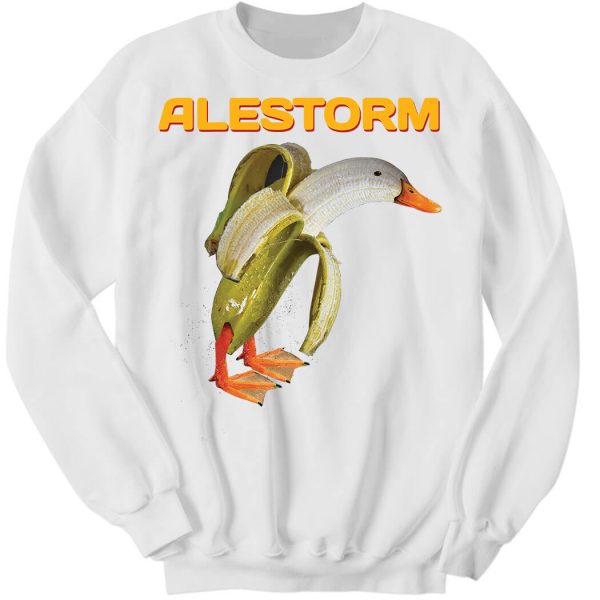 Alestorm Banana With Beak Duck Premium SS T-Shirt