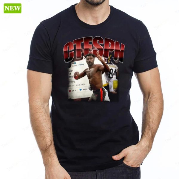 Antonio Brown Ctespn Ladies Boyfriend Shirt