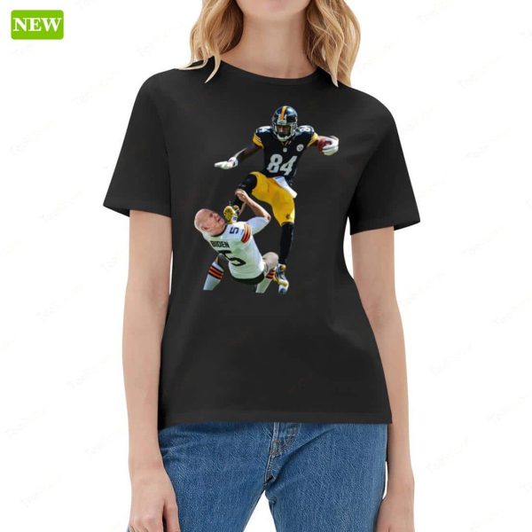 Antonio Brown Stomped On Biden Face T-Shirt