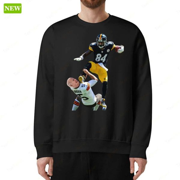 Antonio Brown Stomped On Biden Ladies Boyfriend Shirt