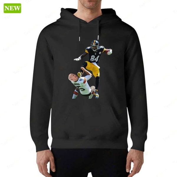 Antonio Brown Stomped On Biden’s Face Hoodie