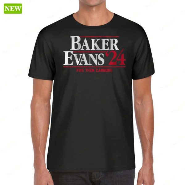 Baker Evans ’24 Fire Them Cannons Shirt