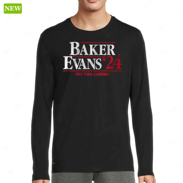 Baker Evans ’24 Fire Them Cannons Shirt