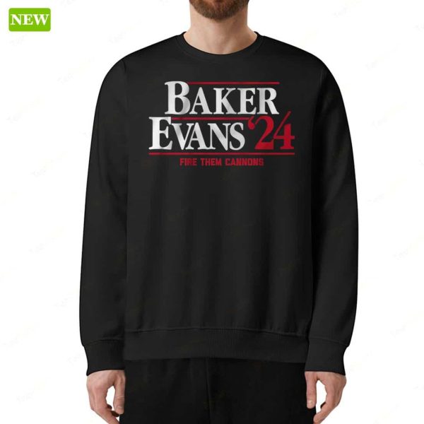 Baker Evans ’24 Fire Them Cannons Shirt