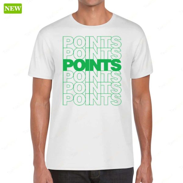 Barstool Points Points Points Ladies Boyfriend Shirt