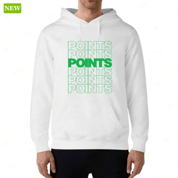 Barstool Points Points Points Ladies Boyfriend Shirt