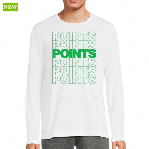 Barstool Points Points Points Ladies Boyfriend Shirt