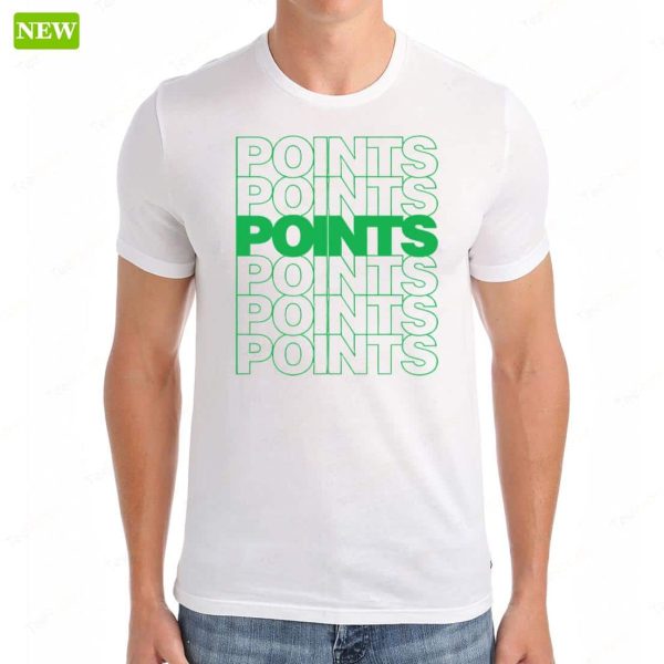 Barstool Points Points Points Ladies Boyfriend Shirt