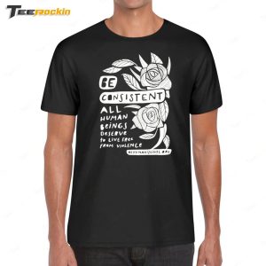 Be Consistent Rose Shirt 1