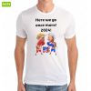 Biden Trump Funny Boxing Here We Go Once More 2024 Premium SS Shirt