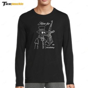 Bloodletting Plague Doctor AK Here The Bloodletting Shirt 4