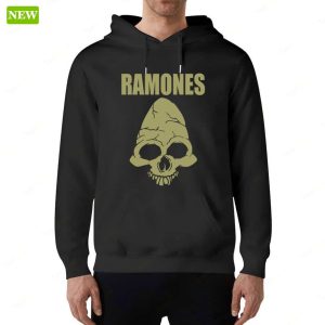 Cm Punk Ramones Skull T Shirt 6