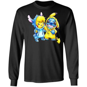 Cute Stitch Pokemon T Shirts 3