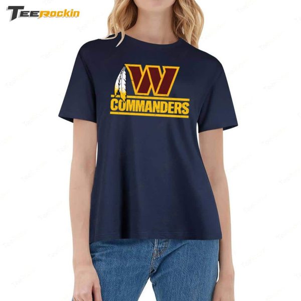 Dan Quinn Commanders Logo Shirt