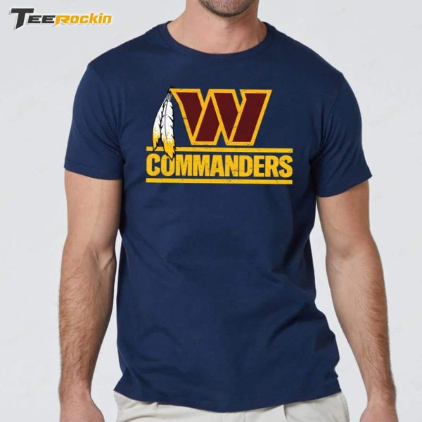 Dan Quinn Commanders Logo Shirt