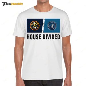 Denver Nuggets Minnesota Timberwolves House Divided NBA Hoodie 4