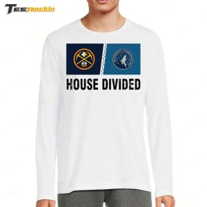 Denver Nuggets Minnesota Timberwolves House Divided NBA Hoodie 5