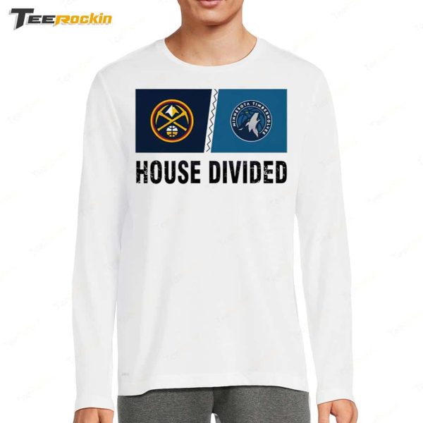 Denver Nuggets Minnesota Timberwolves House Divided NBA Hoodie