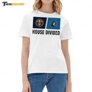 Denver Nuggets Minnesota Timberwolves House Divided NBA Hoodie 6