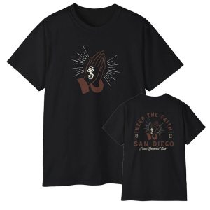 FontBack Keep The Faith San Diego Friars Baseball Club 1969 Shirt 1