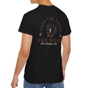 FontBack Keep The Faith San Diego Friars Baseball Club 1969 Shirt 5