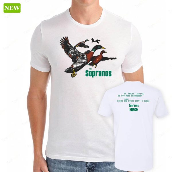 (Front+Back)Ducks The Sopranos Premium SS Shirt