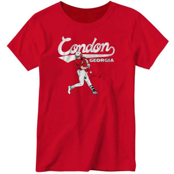 Georgia Baseball Charlie Condon Slugger Swing Shirt