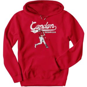 Georgia Baseball Charlie Condon Slugger Swing Shirt 6