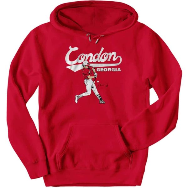 Georgia Baseball Charlie Condon Slugger Swing Shirt