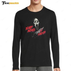 Ghost Face Scary Movies Forever! Shirt 4