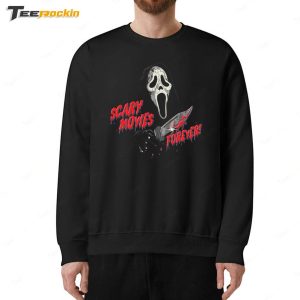 Ghost Face Scary Movies Forever! Shirt 5