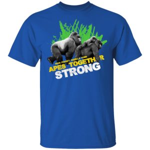 Gorilla Dian Fossey Gorilla Fund Apes Together Strong T Shirts Hoodies Sweater 4