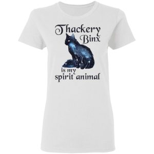 Hocus Pocus Thackery Binx is My Spirit Animal T Shirts 3