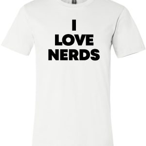 I Love Nerds Soft Premium T-shirt